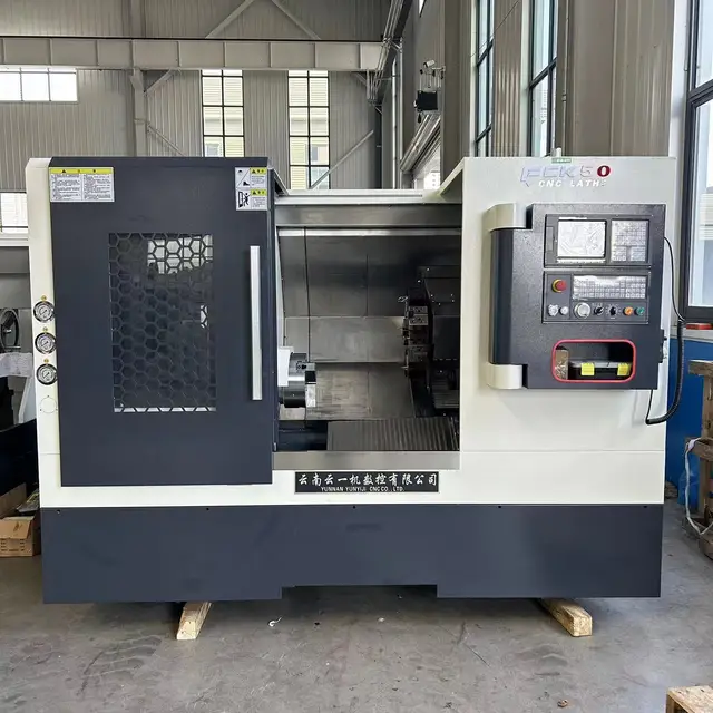 High Precision Turret CNC Lathe Turning Machine CNC-46D