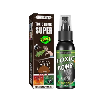 Organic 30ML Liquid Fart Spray Extra Strong Stink Prank Novel Funny Toys OEM Smelly Stinky Gag Prank Joke Can