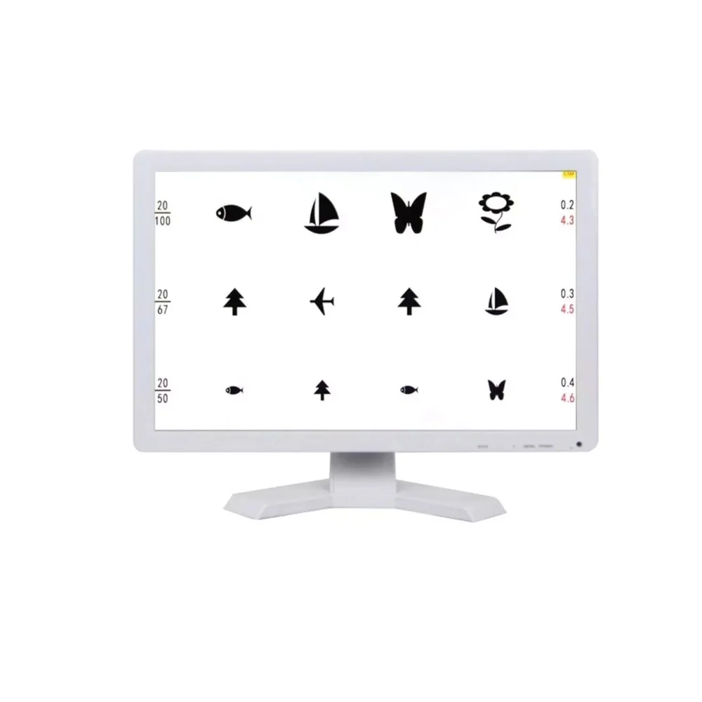 Rightway Brand  2023 New Product VC-3 Screen Vision Chart Panel Led Visual Acuity Panel Eye Chart Testing 19 Inch Eye Vision