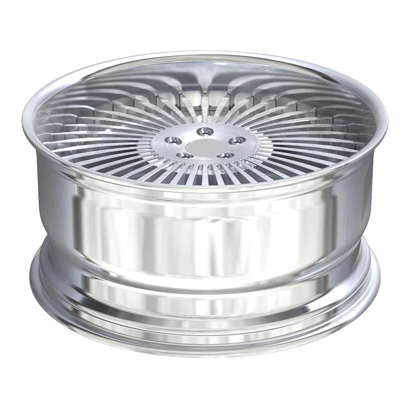 2 Piece Mate Silver Face Aluminum Polish Alloy Forged Wheels 16 17 18 19 20 21 22 23 24 Inch 5x112 5x114.3 5x120 Rim Hub details