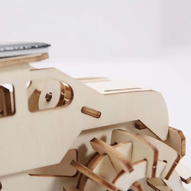 Монстр-Трак обучающий Деревянный 3D солнечный автомобиль