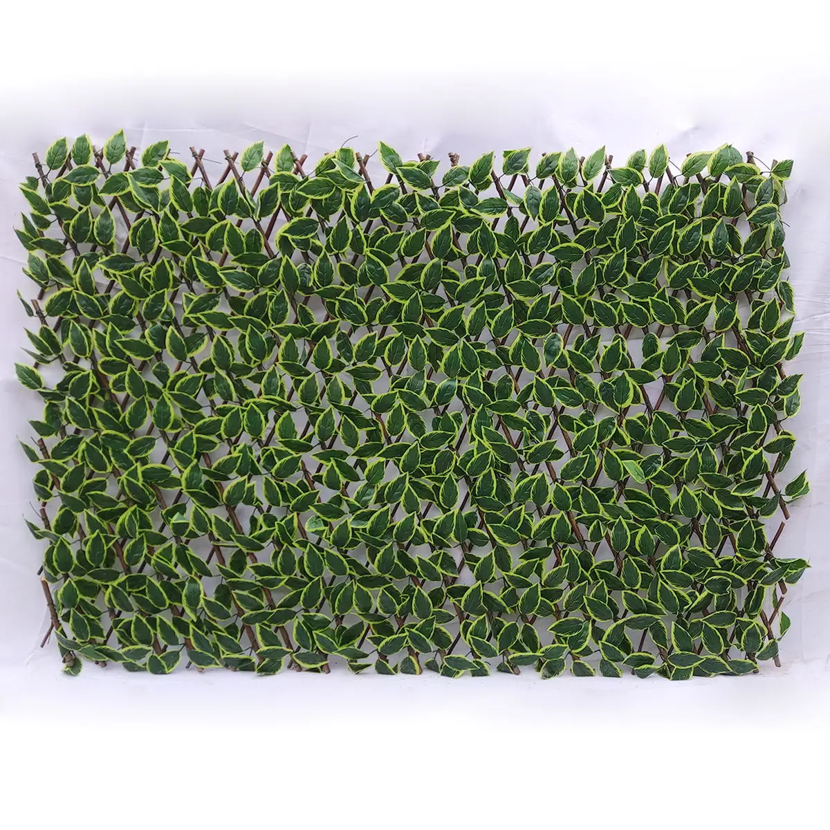 Artificial Hedge Laurel Leaf Garden Fence Wall Balcony Privacy Screening Willow Trellis Buy
