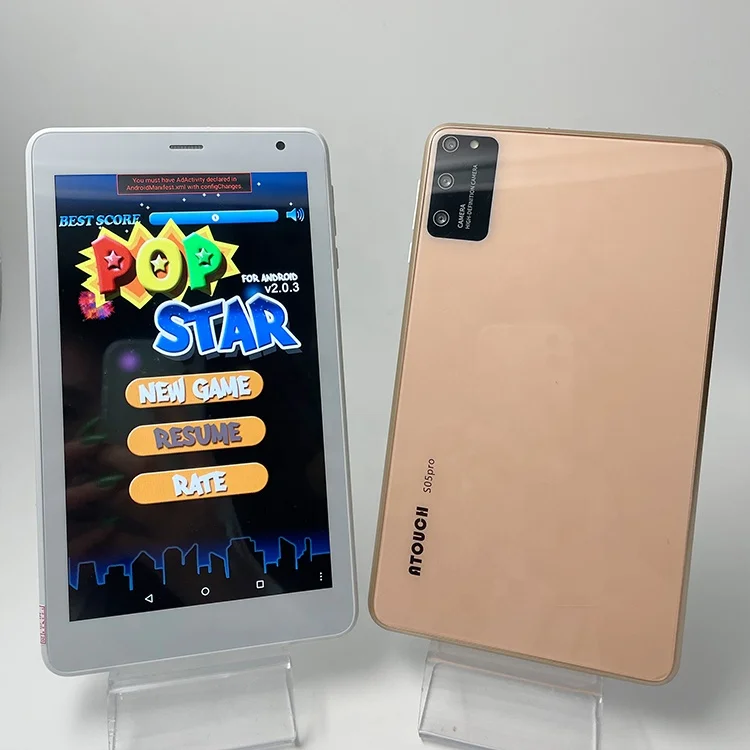ATOUCH S05 PRO OEM Cheap Tablet Quad Core 7 Inch Android Phone Calling Gaming Tablet PC