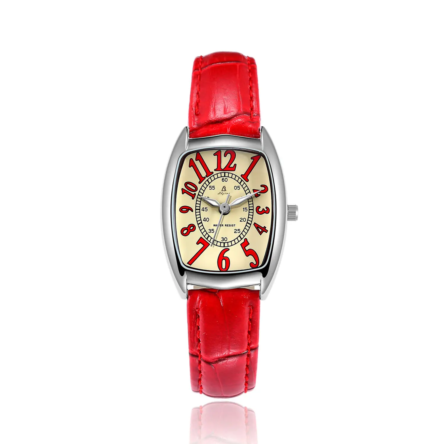 Luxury Retro Ladies Watch with Leather Strap