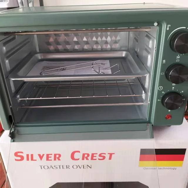 Source Mini forno elettrico multifunzione per uso domestico Silver Crest  25L per la cottura del pane fare la Pizza on m.alibaba.com