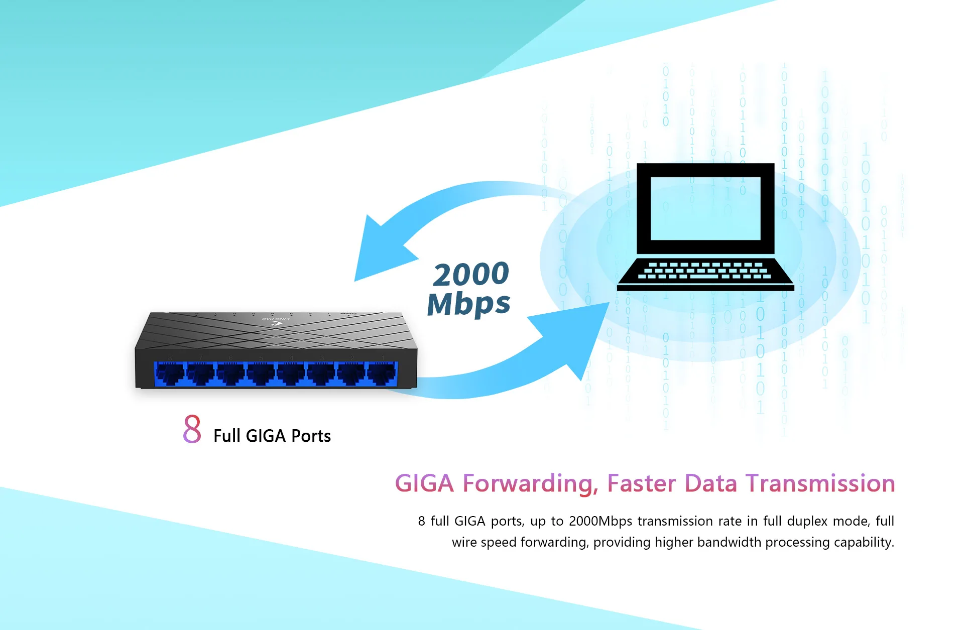 10 gigabit ethernet switch 8 port