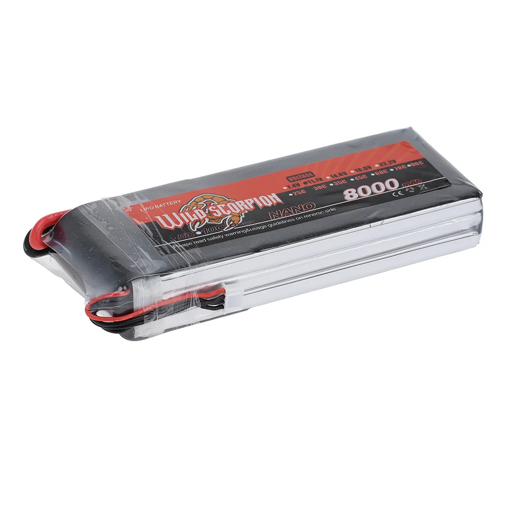 Cycle Batteries 40c 60c 6s 8000 Factory Rechargeable Li Ion 22.2v Wholesale Price 4s1p 14.8v 6000mah 11.1v 8000mah 7.4v 2s 10c