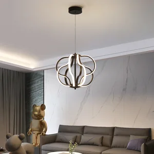 JACKSUN Luxury Nordic Modern LED Pendant Light for Dining Kitchen Living Room Restaurant for Island Chandeliers