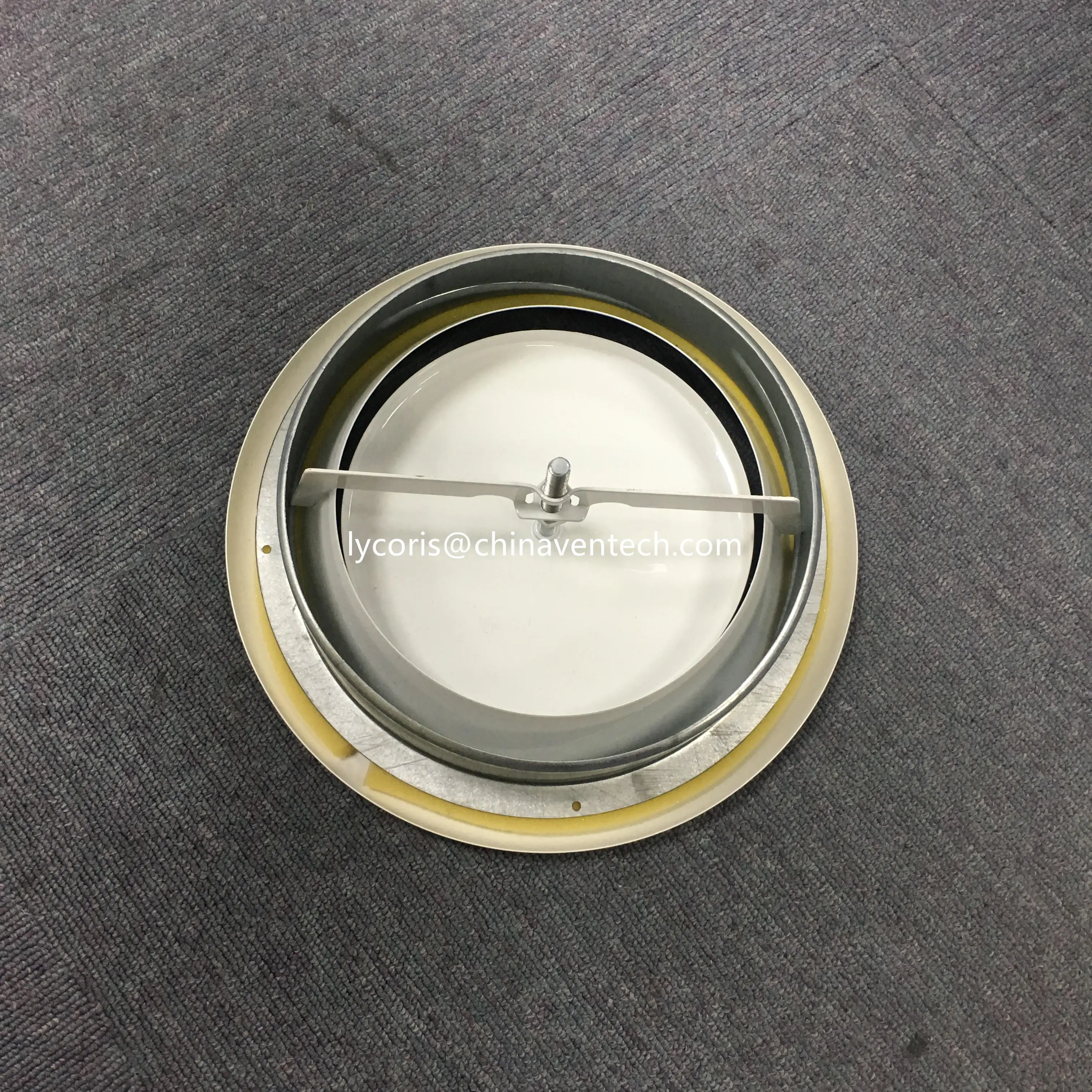 HVAC Metal Exhaust Disc Valve Round Ceiling Diffuser