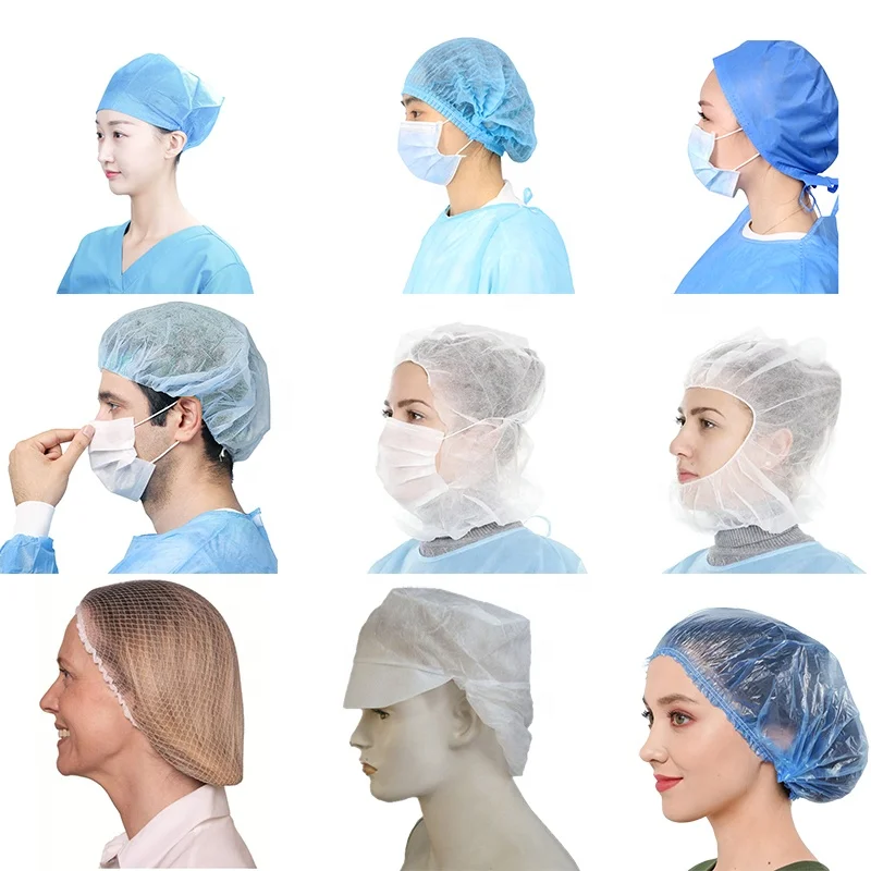 High Quality Cheap Bath Waterproof Cap Custom PE Plastic Transparent Hair Cover Disposable Shower Caps Wholesale Price