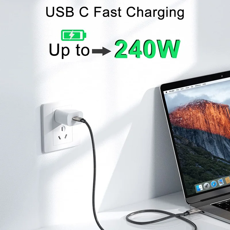 Xput New Arrival Emark USB C to USB C Cable 240W Type C PD Fast ...