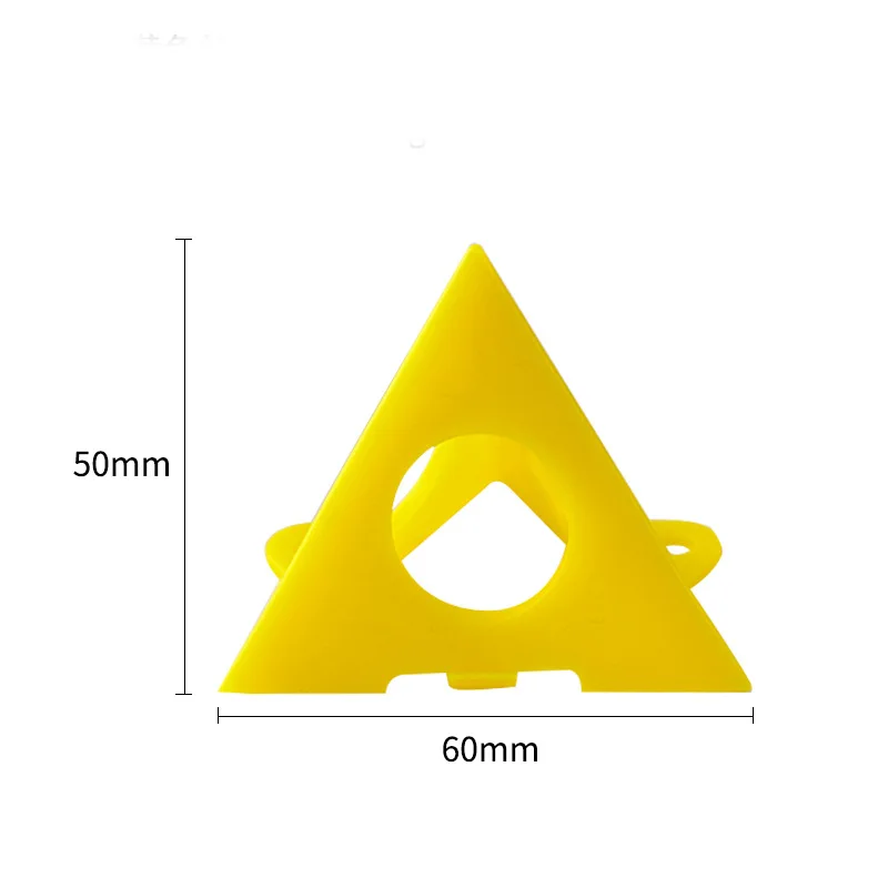 4-Pack - Painter's Pyramid Stands, Yellow