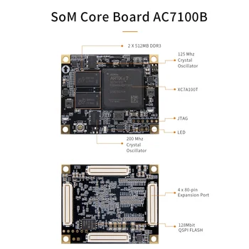 ALINX AX7103 - XILINX Artix-7 XC7A100T FPGA Development Board
