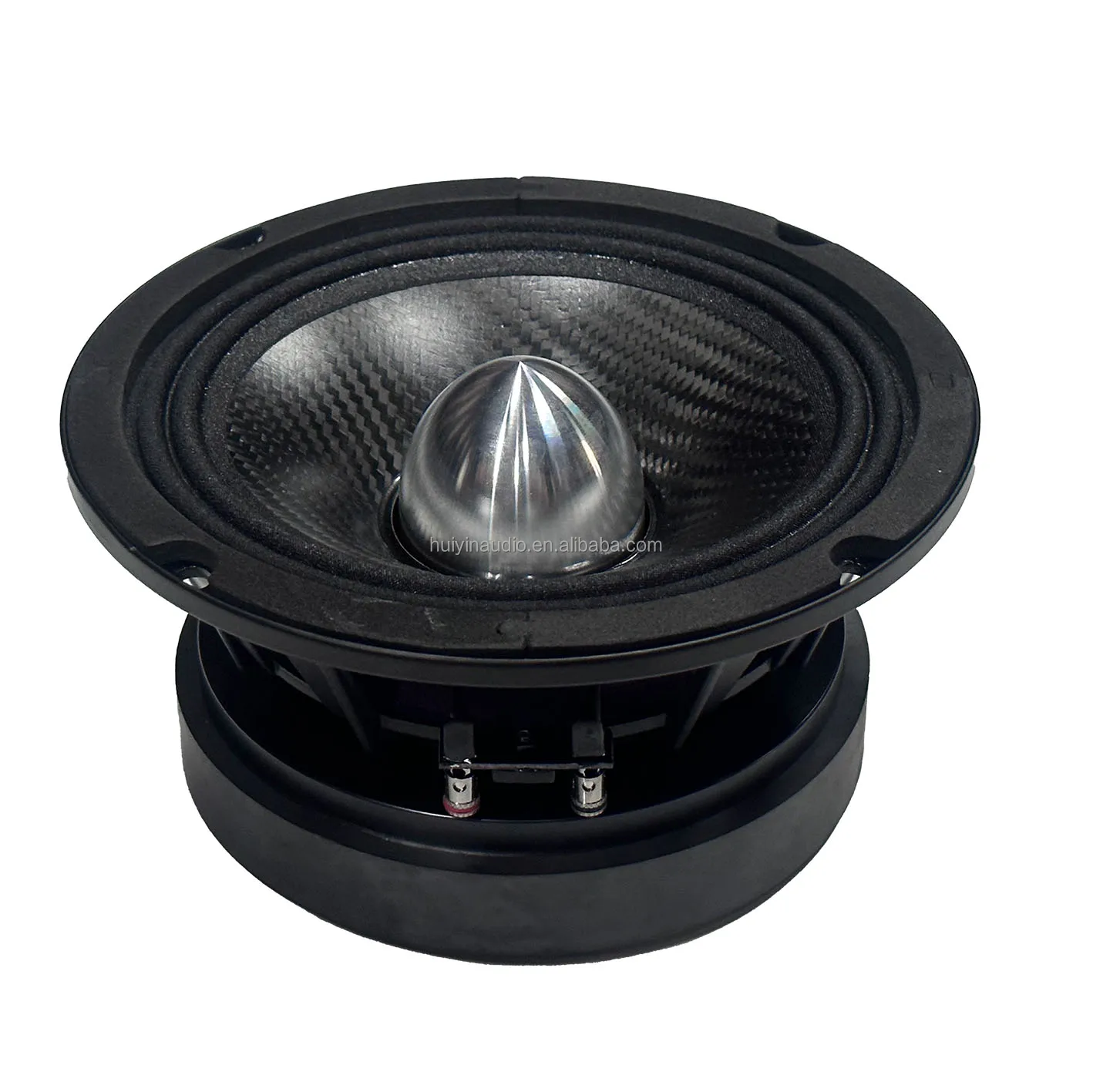 product 650 049a bullet cap 65 inch midrange speaker 400w max 2 inch coil carbon cone ferrite magnet aluminum basket professional pa-2