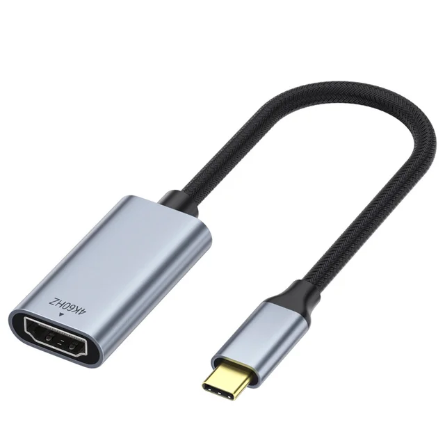 USB C to HDTV Adapter Cable 4K 60Hz USB Type C to HDTV Adapter for Laptop MacBook Pro Air Dell XPS Surface iPad Pro etc