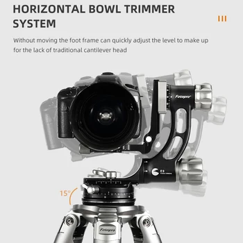 Fotopro Photography Carbon Fiber Lightweight Travel Video Dslr Professional Camera Tripod Stand detail image