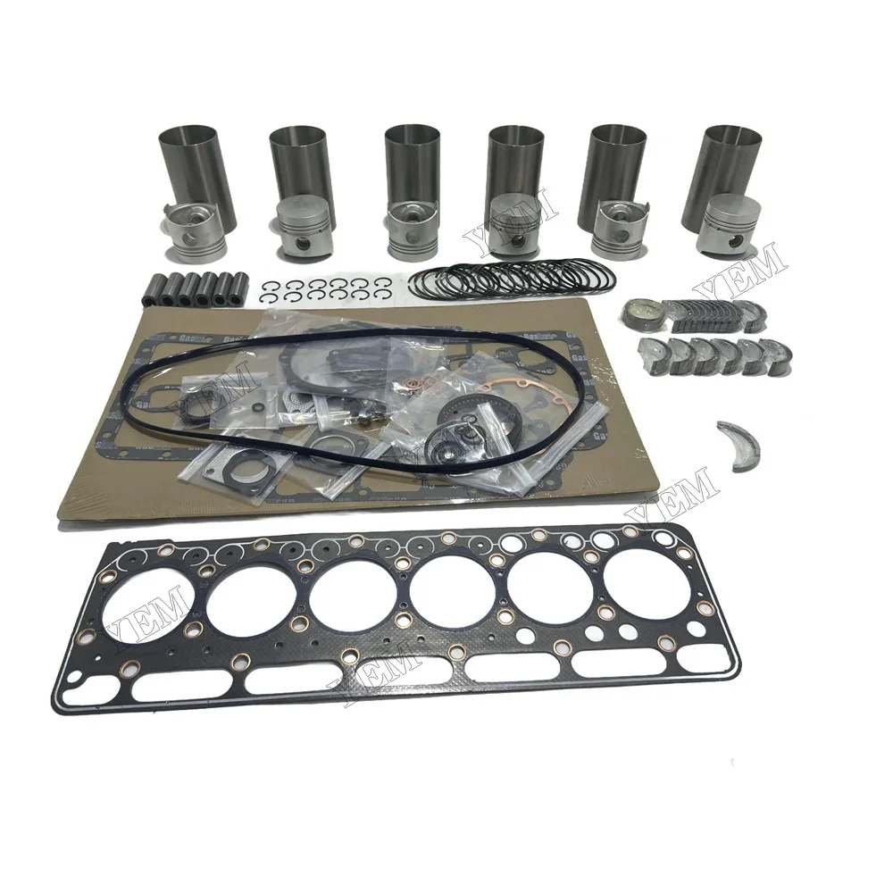 S2600 Overhaul Rebuild Kit Piston Ring Gasket for Kubota Engine Repair Parts