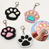 Porte-clés anti-stress en forme de patte de chat