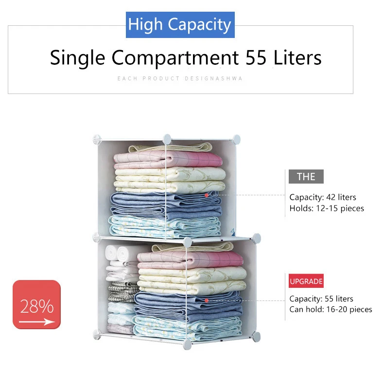 Plastic Portable Wardrobe Adjustable Pp Large Wardrobe Closet Armoire