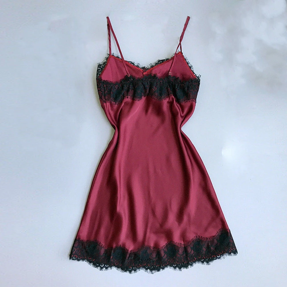 Mode Lässige Nachtwäsche Große Größe Spitze Sexy Dessous Unterwäsche Nachtwäsche für Frauen_voghion.com