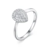 18K White Gold