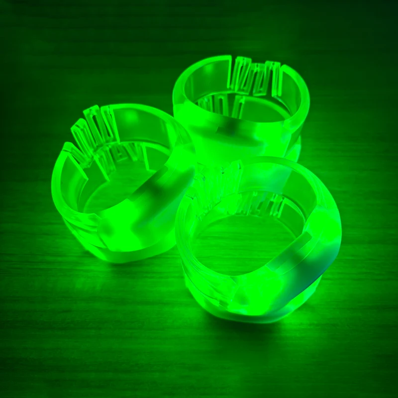 Wholesale DMX Control Led Color Changing RGB Bracelet Led lumineux Bracelet