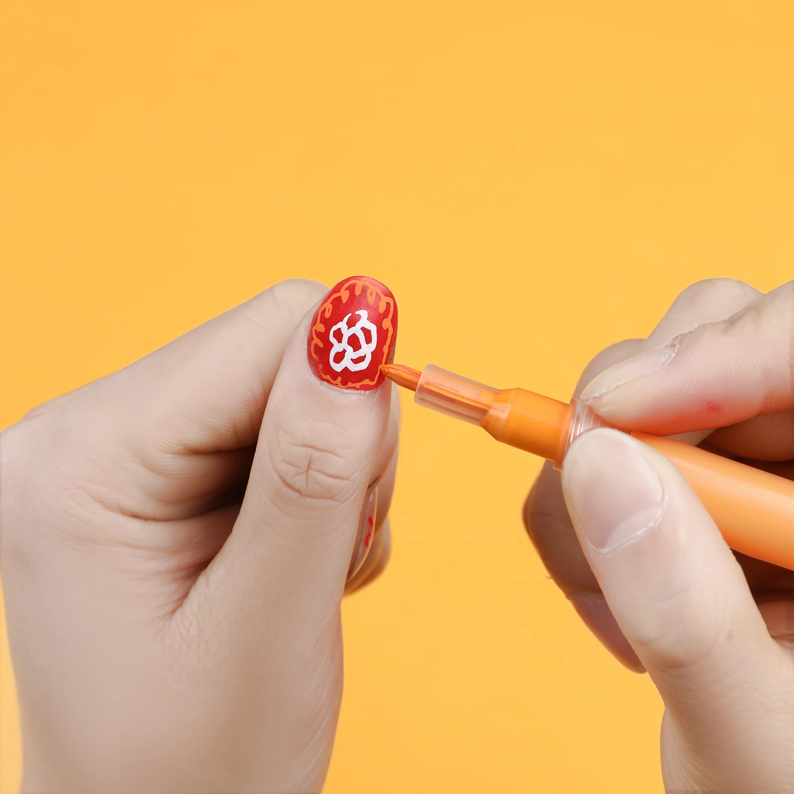 Ручки для лака ногтей портативные ручки с тонким кончиком рисования граффити быстросохнущая ручка «сделай сам» цветами абстрактными линиями