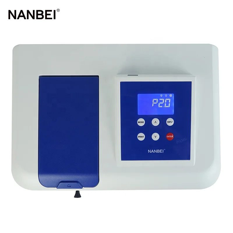 Single Beam Visible Spectrophotometer Cheap Spectrophotometer