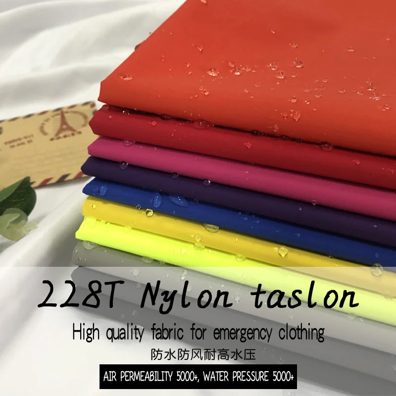 
 Нейлон taslon ткань для спорта на открытом воздухе спортивная одежда  