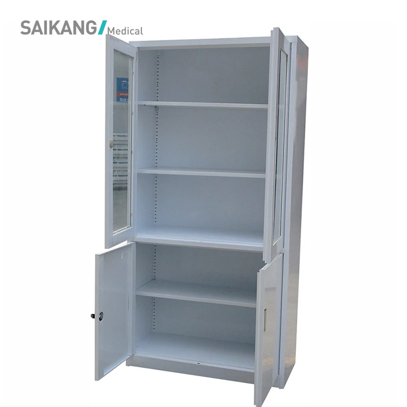 SAIKANG SKH050 EN60601/CE/ISO Certified Class I Medicine Display Shelf with 2 Year Warranty for Hospital Use