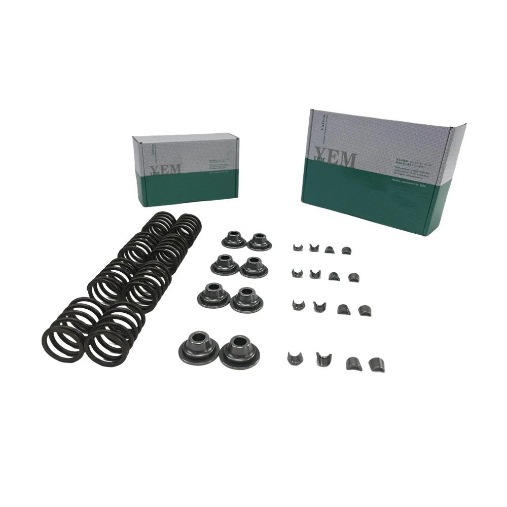 4D84-2 Valve Spring Kit Spring Seat & Retainer for Yanmar Engine Replacement Parts