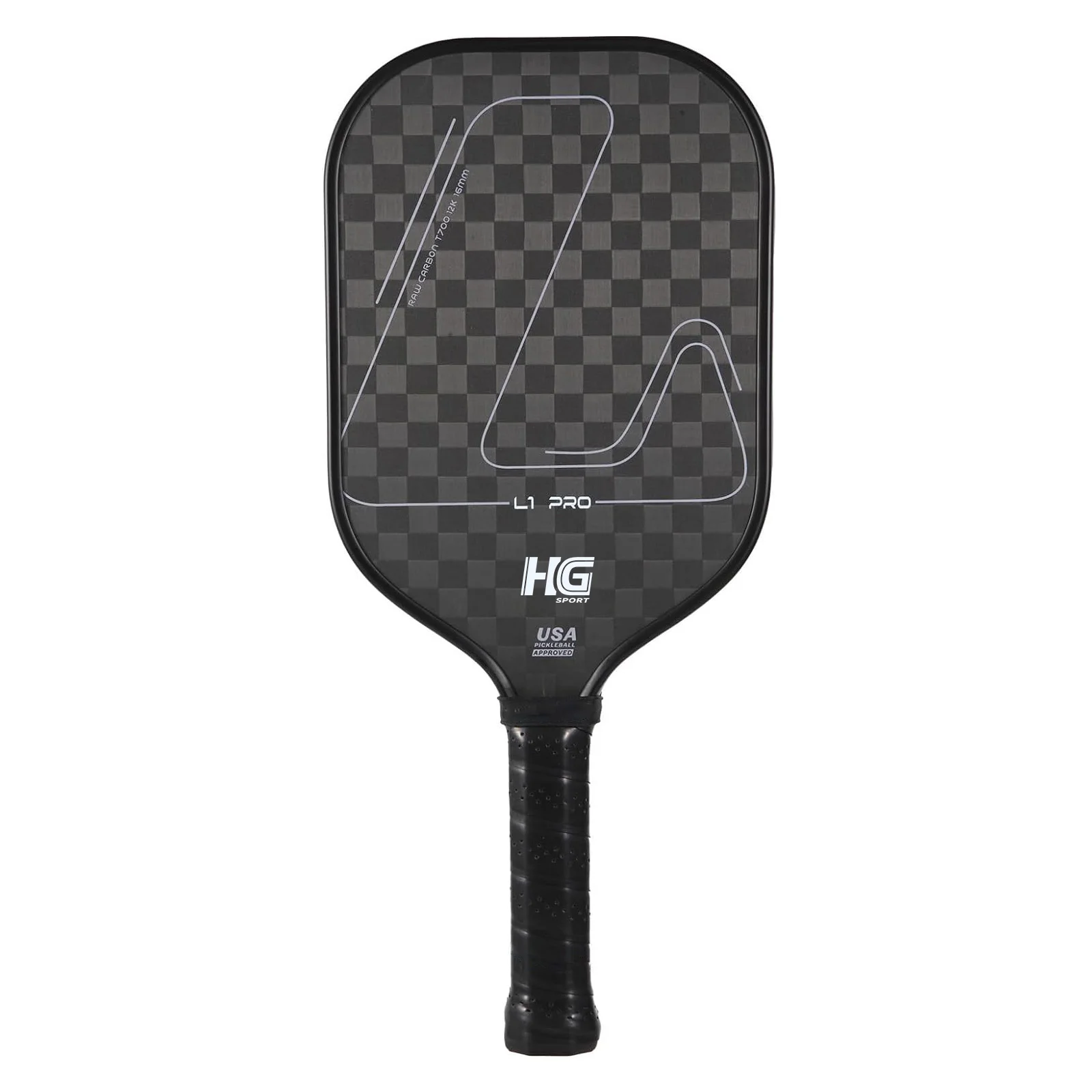 ピックルボール パドル 18K生カーボンファイバー EDGE 16mm Amazon