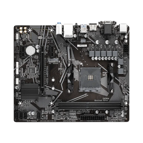 Ga Motherboard With Cpu A520 AORUS ELITE A520I DASH AC A520M S2H H DS3H AM4 5600 5600G 5600X 4600 4600G 4600G 5800x3D 5900 5900X