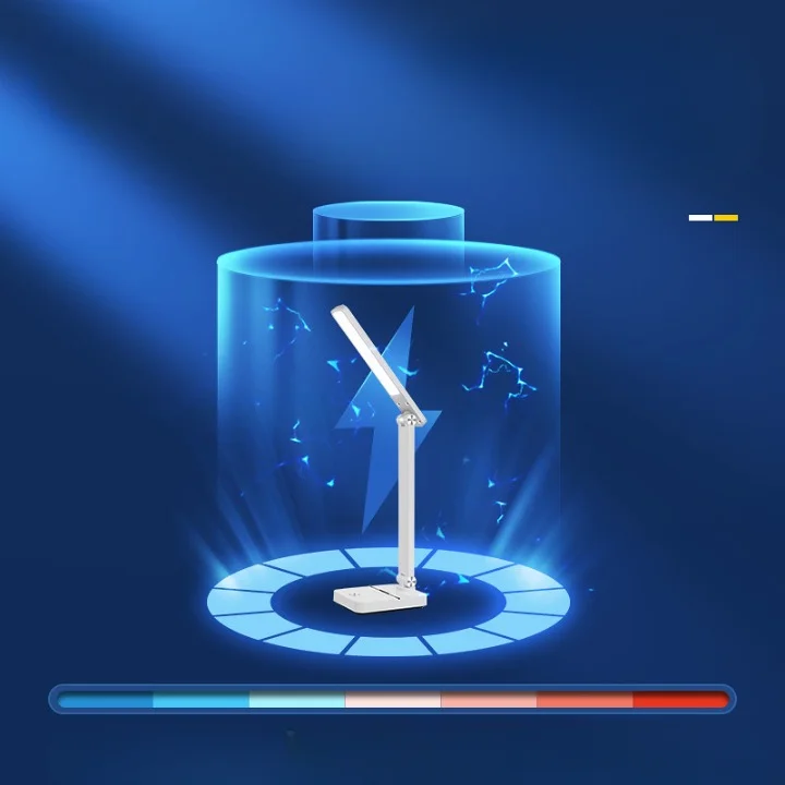 LED Dormitory Lighting Eye Protection Desktop Rechargeable Small Desk Lamps