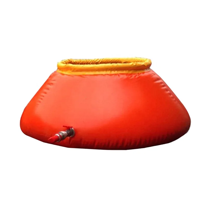 Customized Cheap Reusable Foldable 5000 Litre Collapsible PVC Onion Water Tank For Firework Reservoir Cleaning