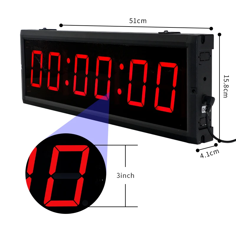 Function: countdown, countup, stopwatch, clock