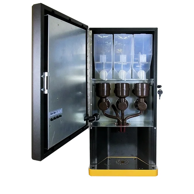 Yüksek Kaliteli 3 Çeşit Otomatik Çay Saati Kahve Otomatı distribütör automatique caf