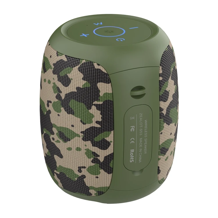 Zealot S53 IPX6 Waterproof Portable Colorful Wireless Wireless