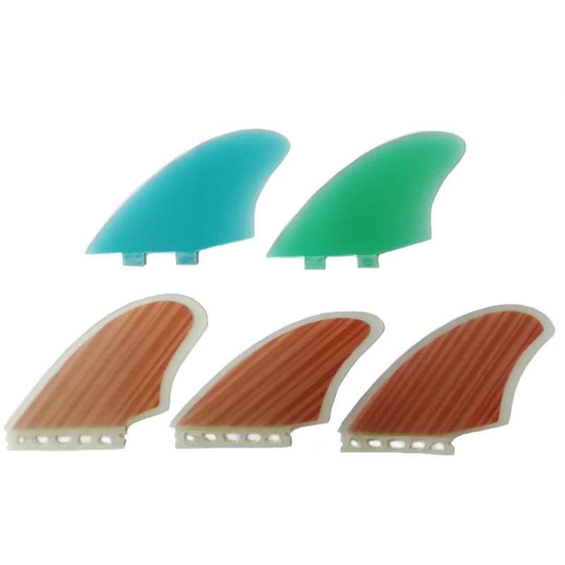 Waterplay Surfing Fiberglass Surf Fins Twin Fins Keel Double Tab Ii