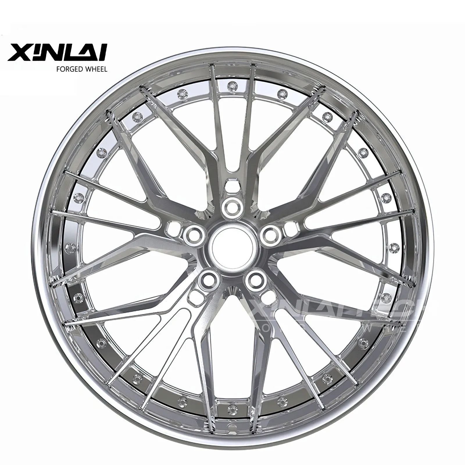 XL 2-Piece Custom Forged Wheel 18 19 20 21 22 23 24 Inch Alloy Wheel Rim 5x114.3 5x130 5x120 5x112 for Mercedes audi bmw Wheels - Image 6