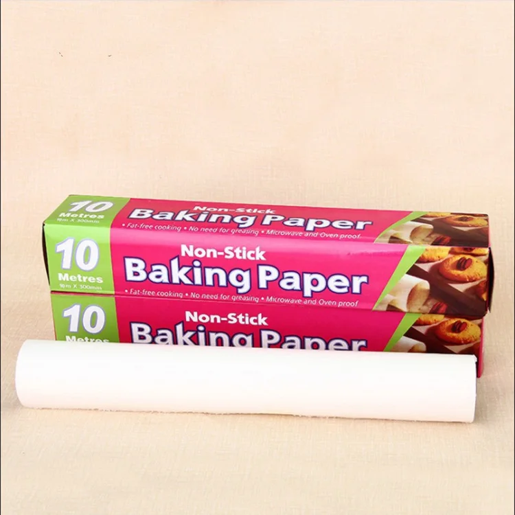 5m/100m High Temperature Double-Sided Silicone Baking Paper Greaseproof  Paper Roll Parchment Paper - China Parchment Baking Sheet Paper,  Disposabble Baking Paper