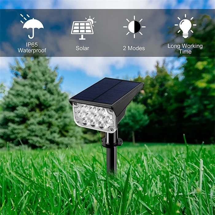 product ip65 solar lamp outdoor 26 leds solar garden fence lights portable lights waterproof solar outdoor landscape spotlight for yard-40