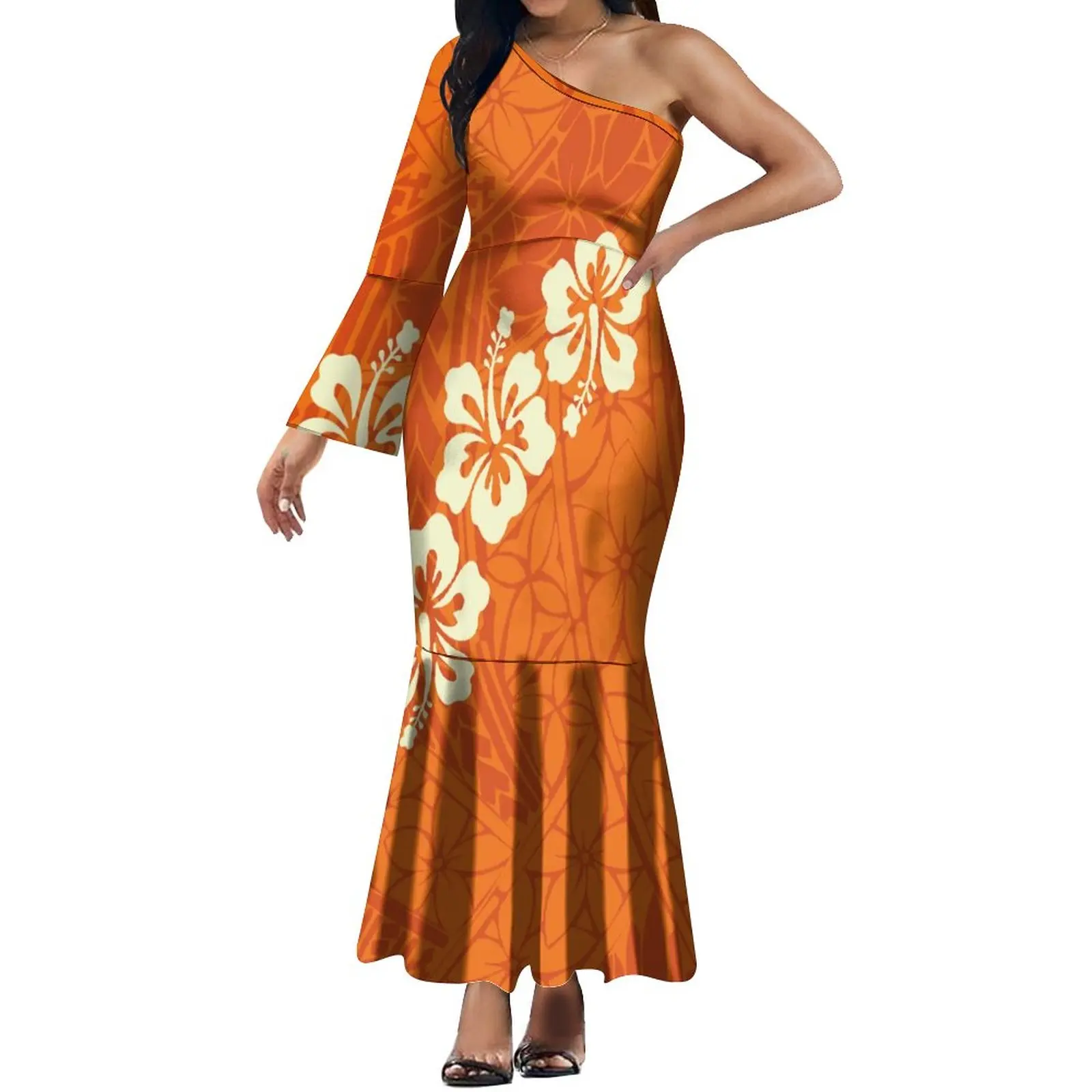 pacific island bridesmaid dresses Samoan wedding dress
