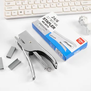 Factory Special 12 Needle Hand-held Manual Stapler Labor Saving Binding Machine for Take-out Packaging Wholesale Metal Material