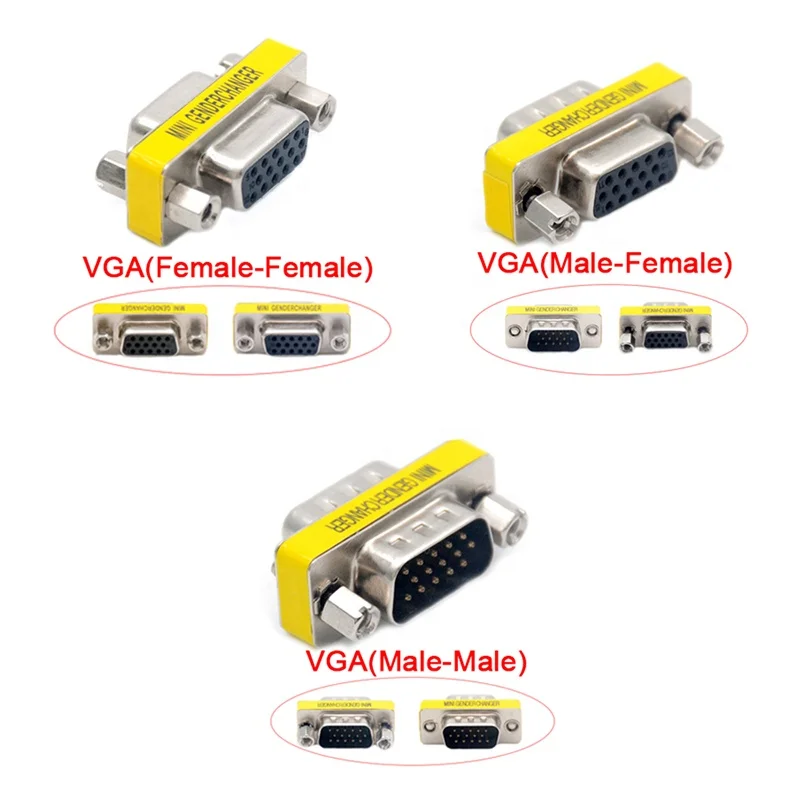 Dual Dsub Connector Db9/db15/db25 9 Pin Db9 Rs232 15 Pin Db15 Vga 25