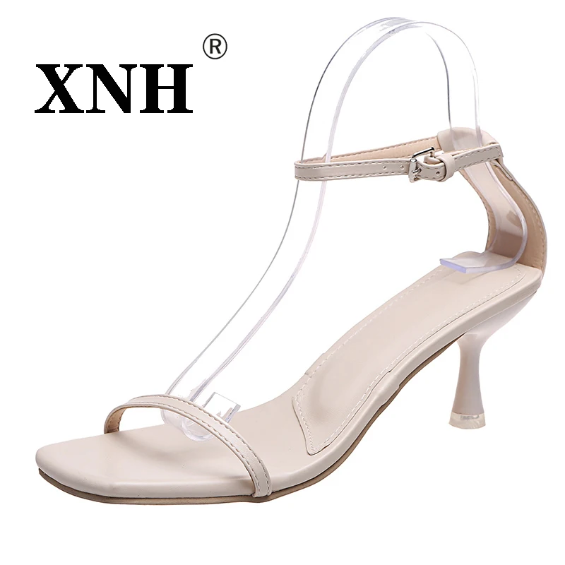 Sandalias de suela gruesa, tacones inclinados, moda femenina, nuevos estilos  de verano, zapatillas de estilo coreano, sandalias de tacón súper alto,  lazos de plataforma comprar a buen precio — entrega gratuita, reseñas