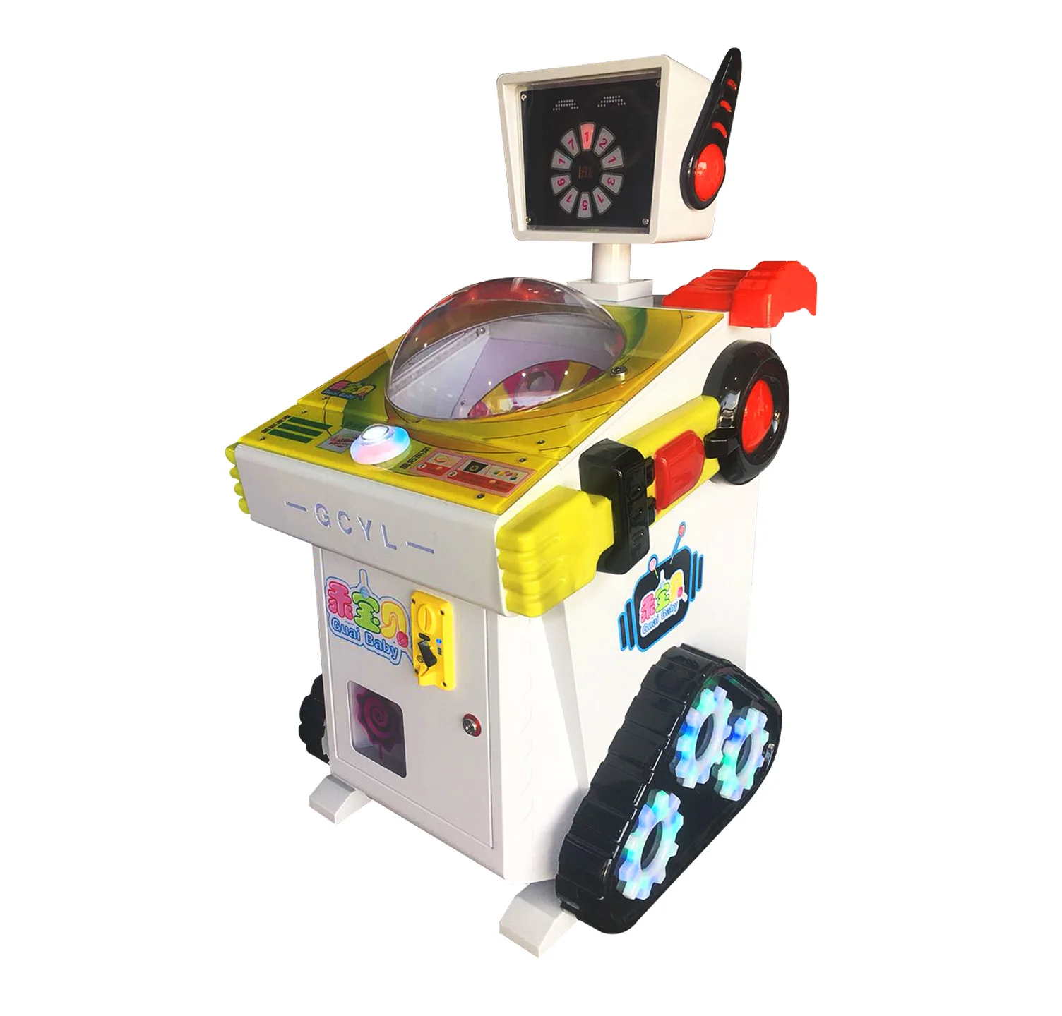 High Quality Redemption Kids Candy Vending Coin Operated Arcade Candy Claw Vending Machine