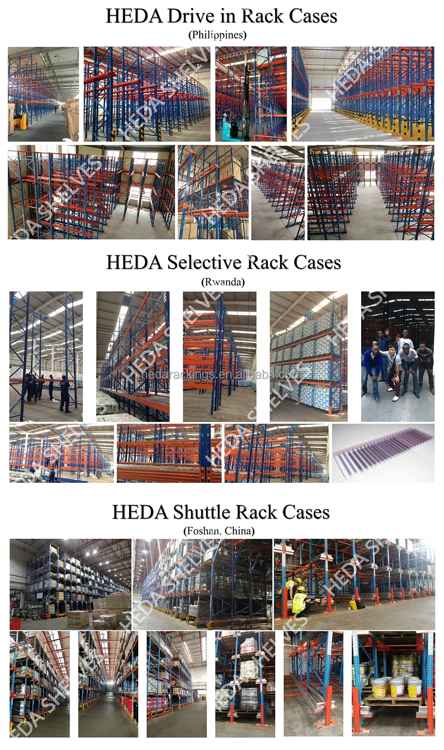 Heavy-Duty Adjustable Multi-Level Warehouse Stacking Racks Steel ...