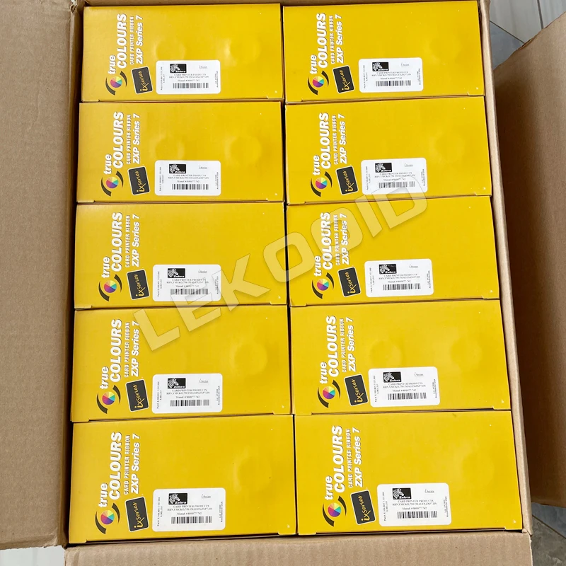 Zebra ZXP Series 7 ID Printer Ribbon 800077-742 YMCKO Color