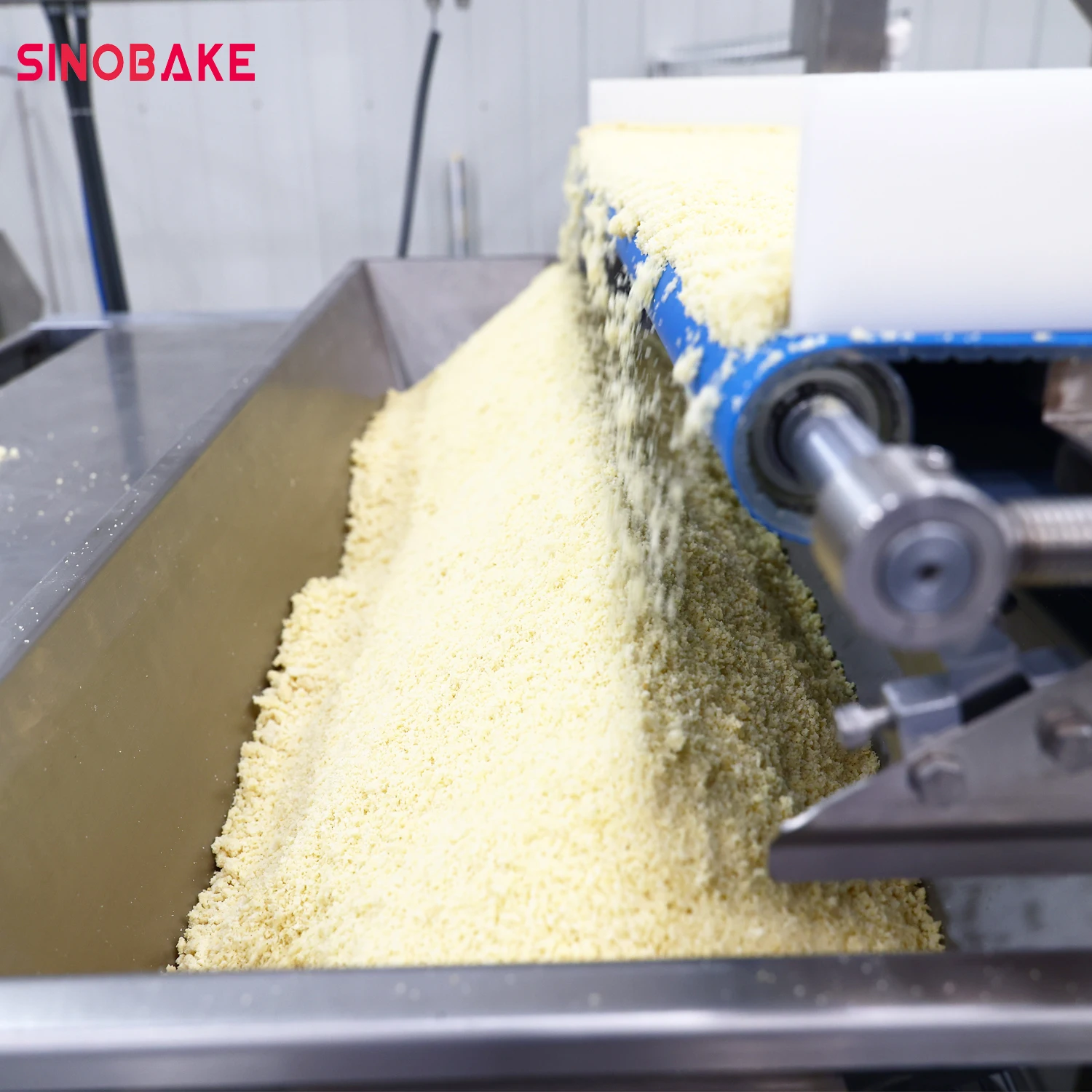 SINOBAKE 400kg 600kg Per Hour Stackable Potato Chips Processing Line Fully Automatic Potato Chips Production Line